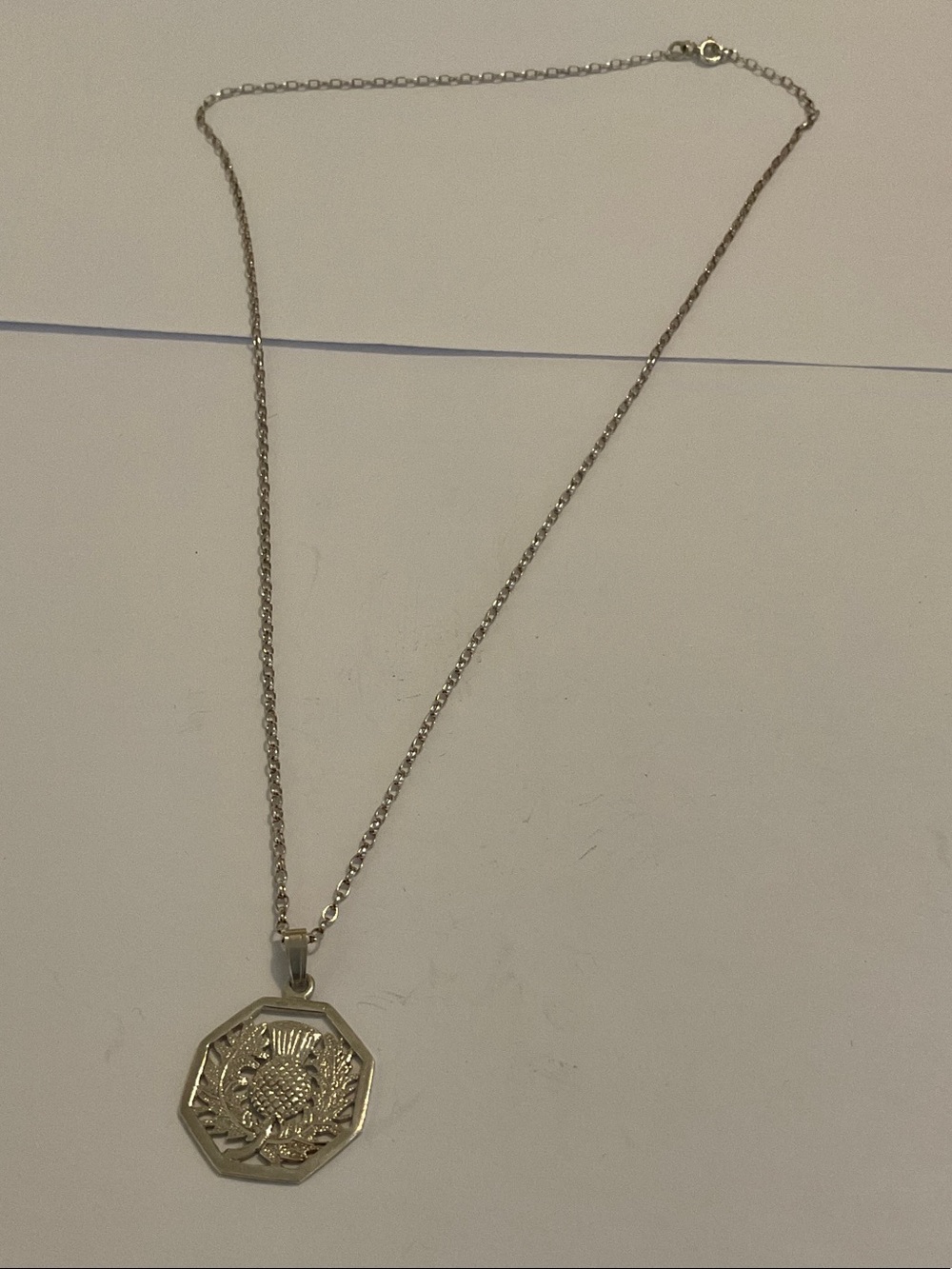 Sterling silver necklace
